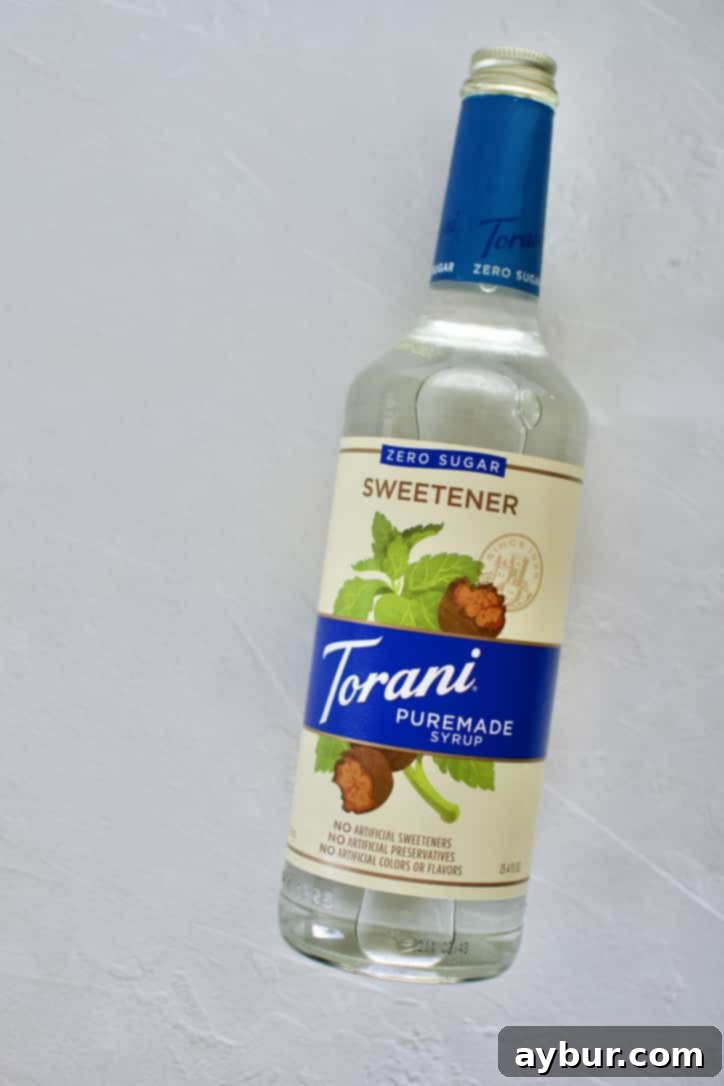 Zero Sugar Drink Sweetener from Torani.