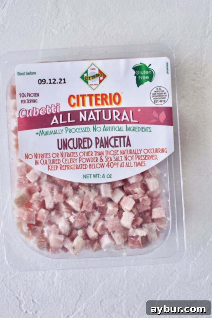 Sunrise Pie 4 Pancetta in original packaging.