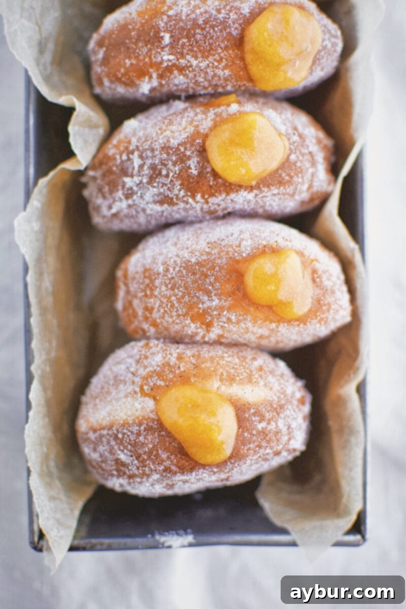Luscious Peach Jelly Donuts 3 Peach Jelly Donuts