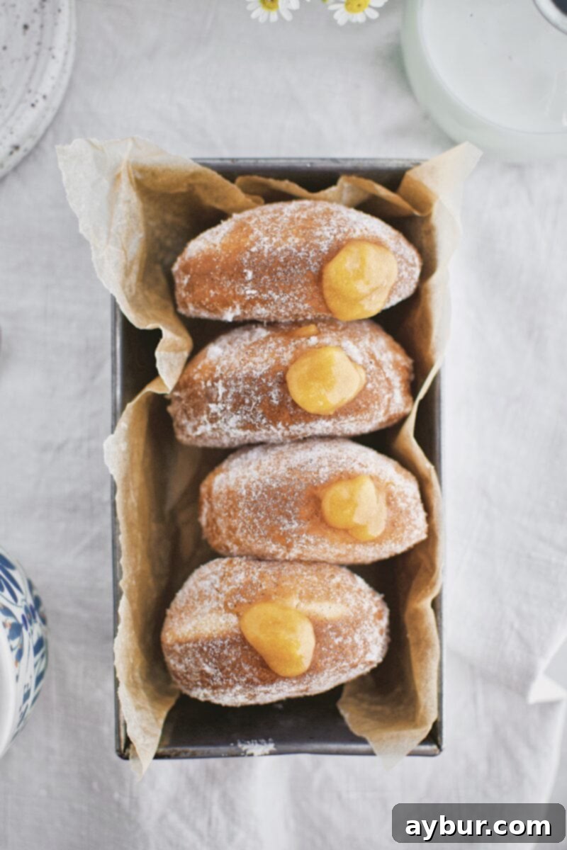 Luscious Peach Jelly Donuts 5 Peach Jelly Donuts