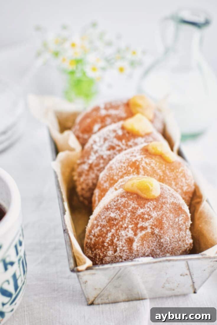 Luscious Peach Jelly Donuts 7 Peach Jelly Donuts