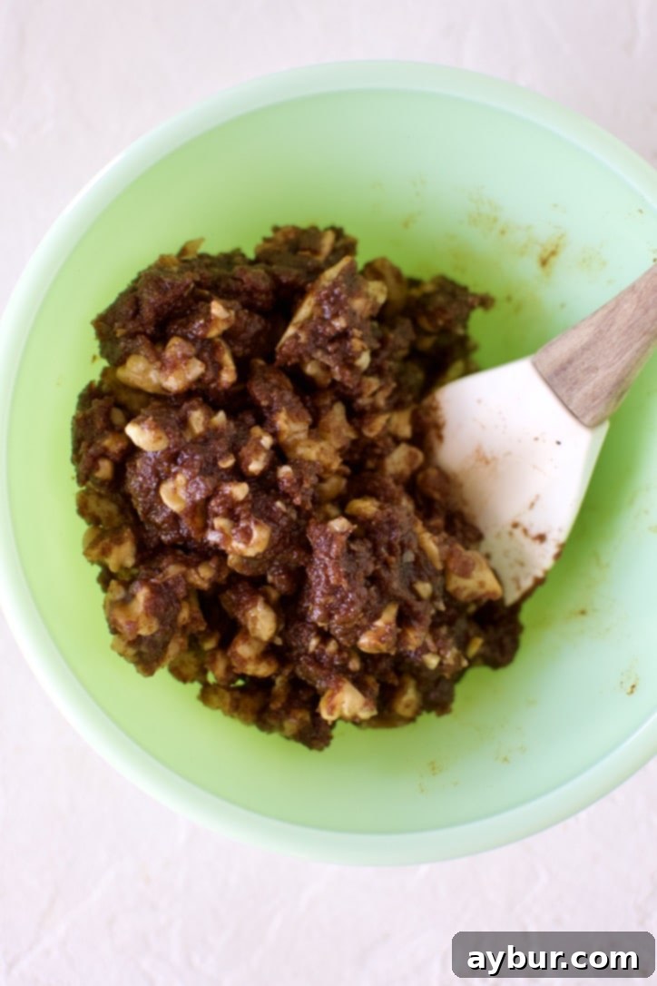 Golden Apple Crumb Muffins 5 Mixed streusel topping in a bowl.