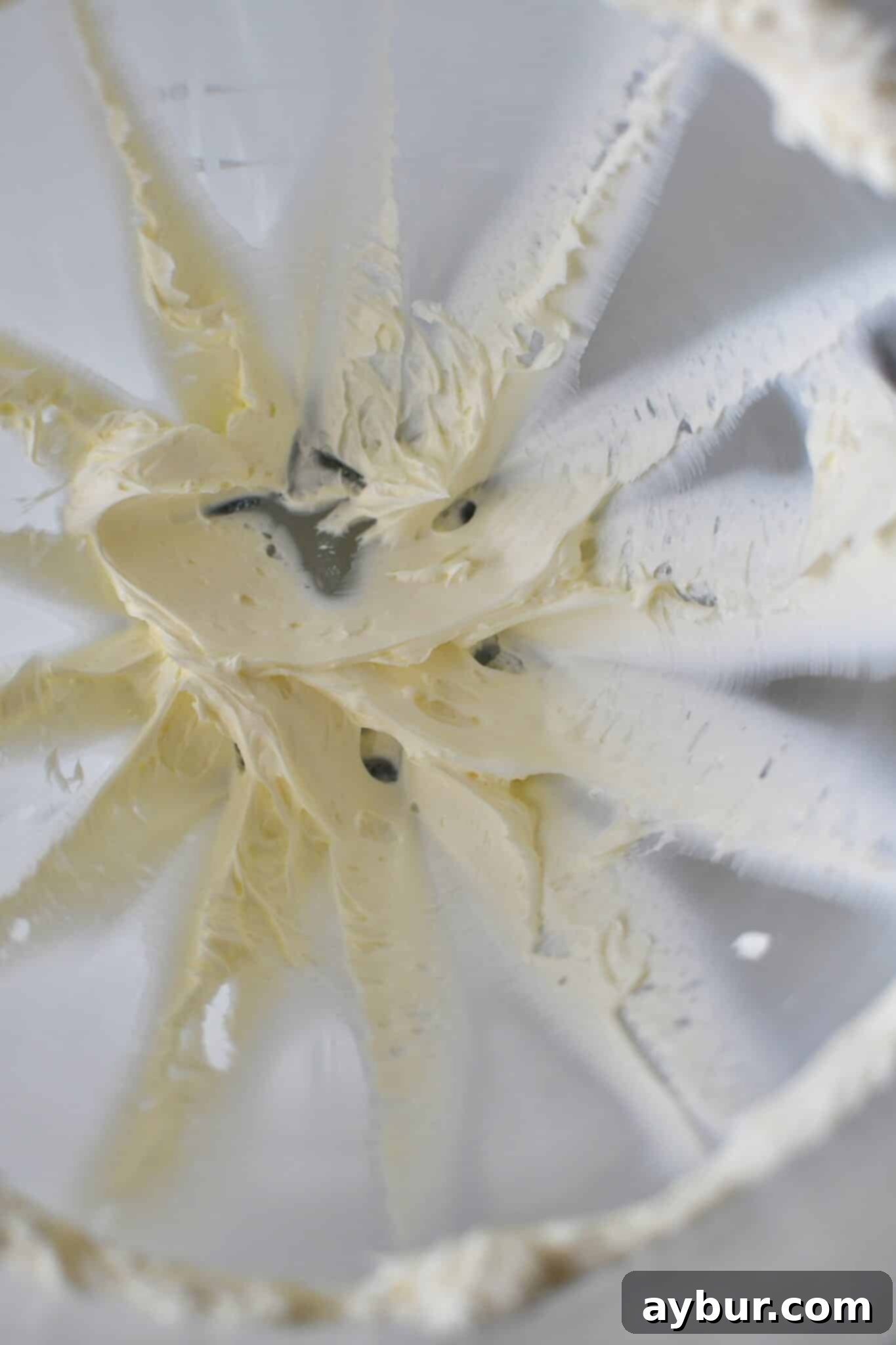 Festive Gingerbread Oatmeal Cream Pies 9 Butter creamed until light and fluffy in a stand mixer, ready for the next steps of the filling.