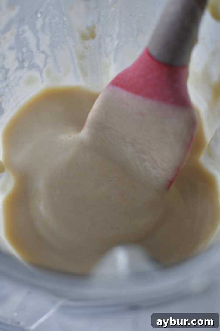 Creamy Homemade Hummus Perfection 7 Chickpeas in a high speed blender that have been pureed to a smooth paste.