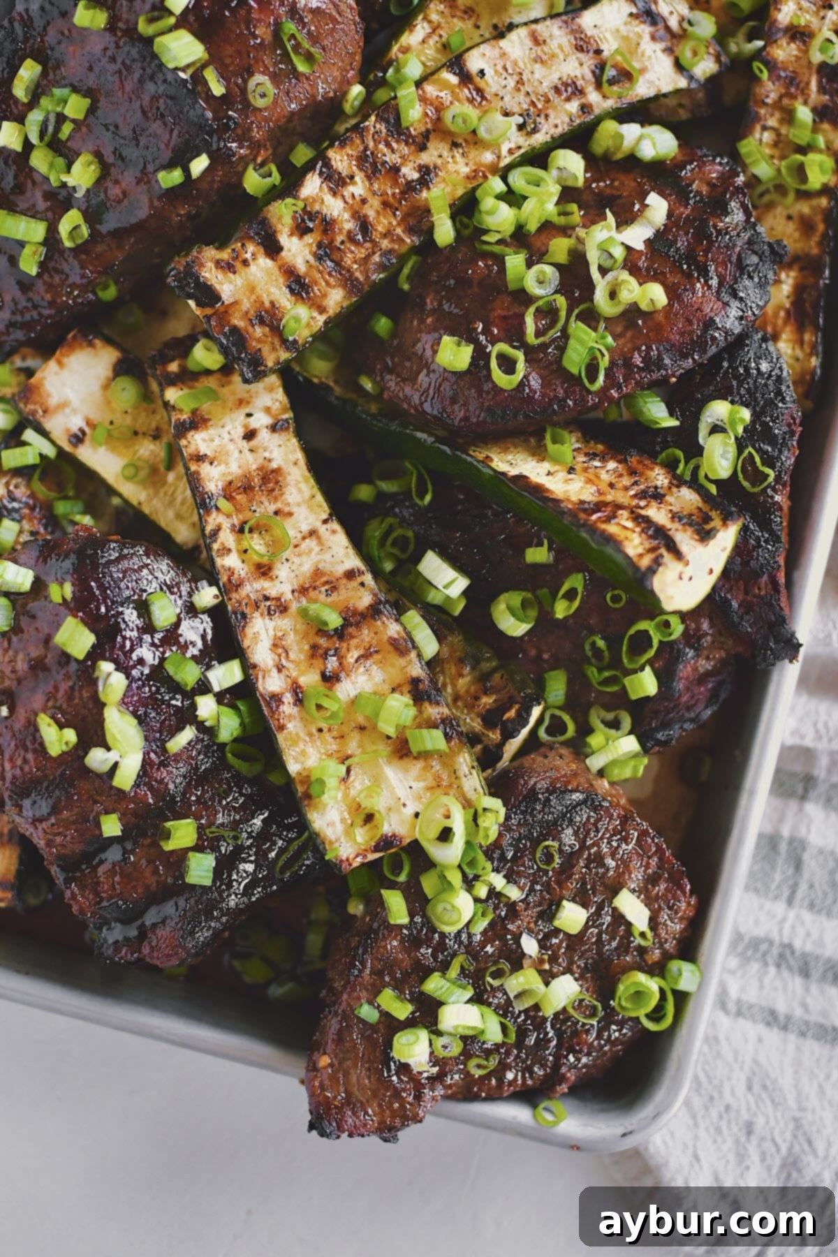 Best Marinade for Steak on the beef, after cooking and resting till sliced, ready for plating.