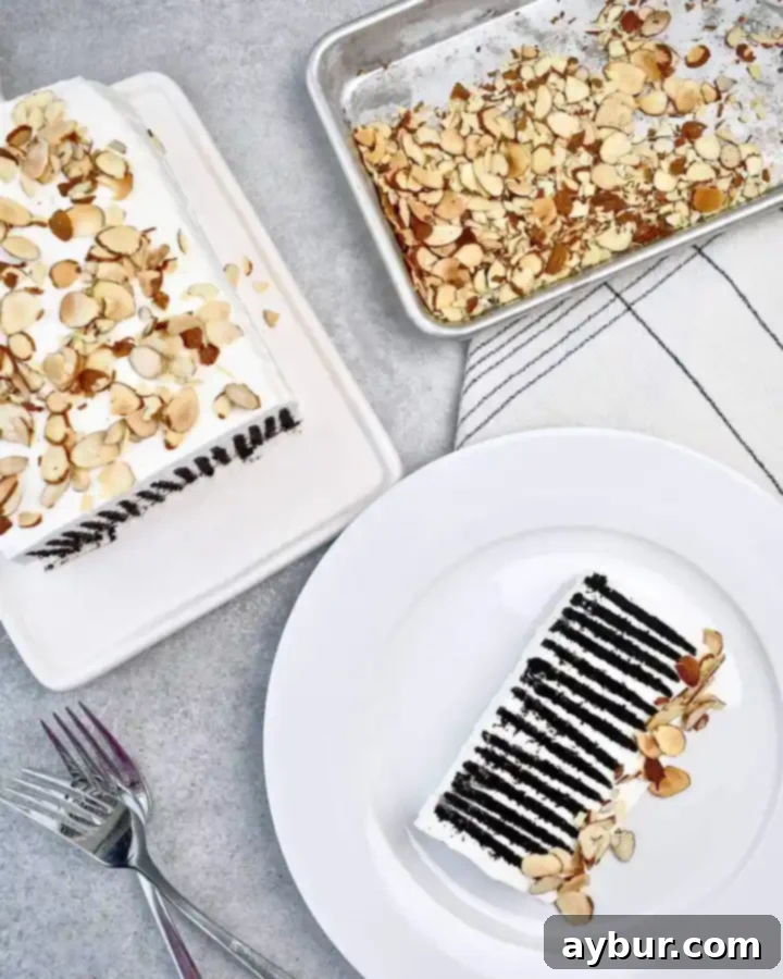 Chocolate Wafer Icebox Cake