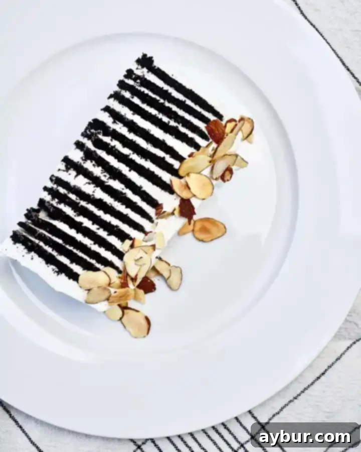 Chocolate Wafer Icebox Cake