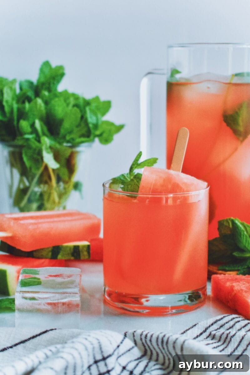 Refreshing Watermelon Lemonade and Popsicles 5 Watermelon Lemonade and Popsicles