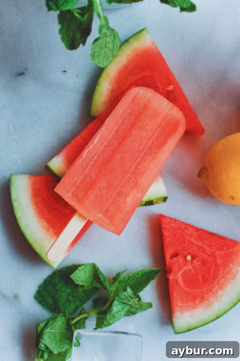 Refreshing Watermelon Lemonade and Popsicles 6 Watermelon Lemonade and Popsicles