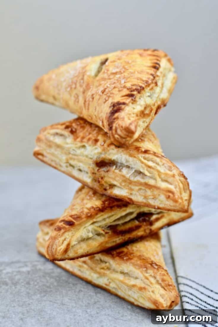 Caramel Apple Turnovers