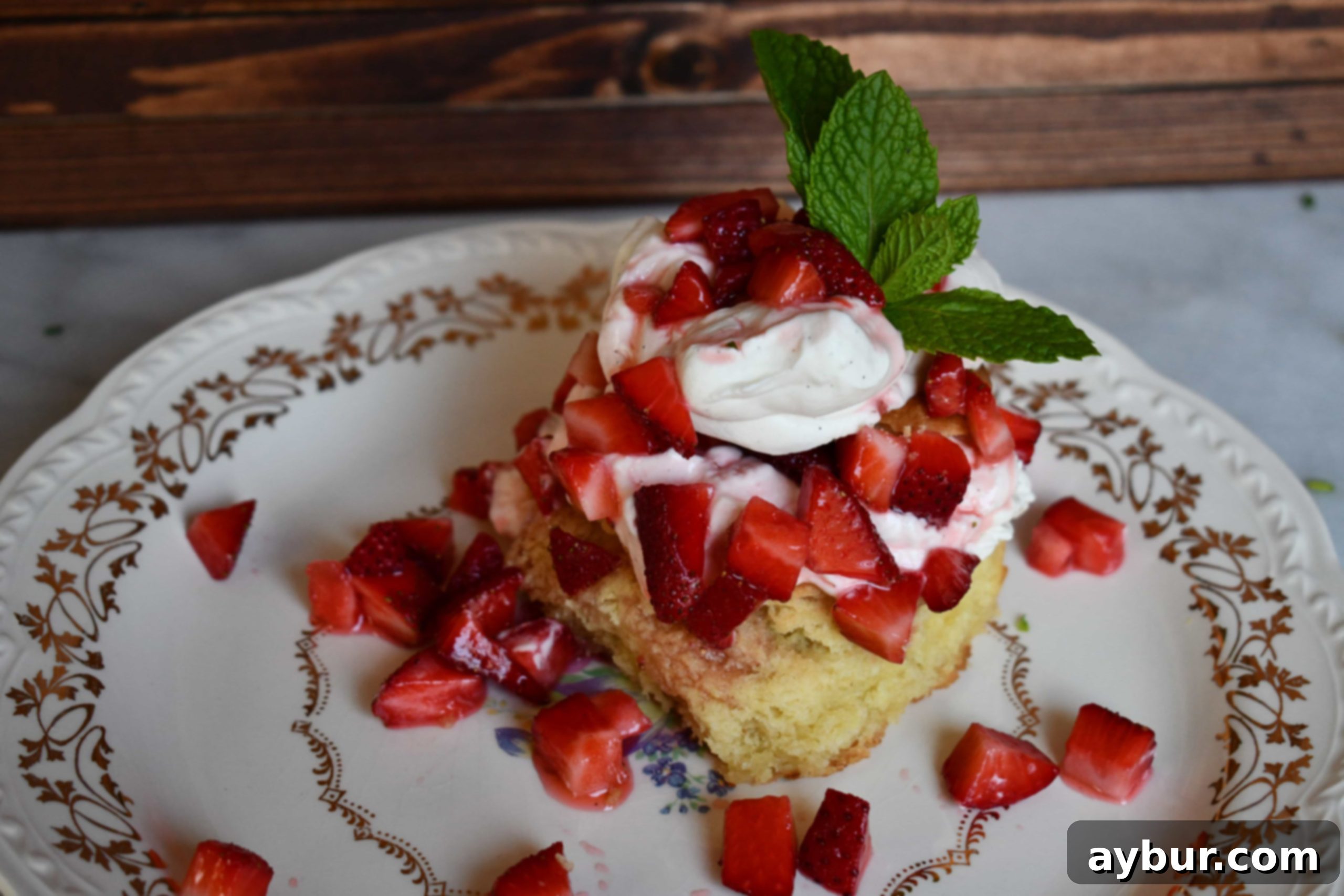 Joanna Gaines Strawberry Shortcake and Homemade Whipped Cream from the Magnolia Table Cookbook