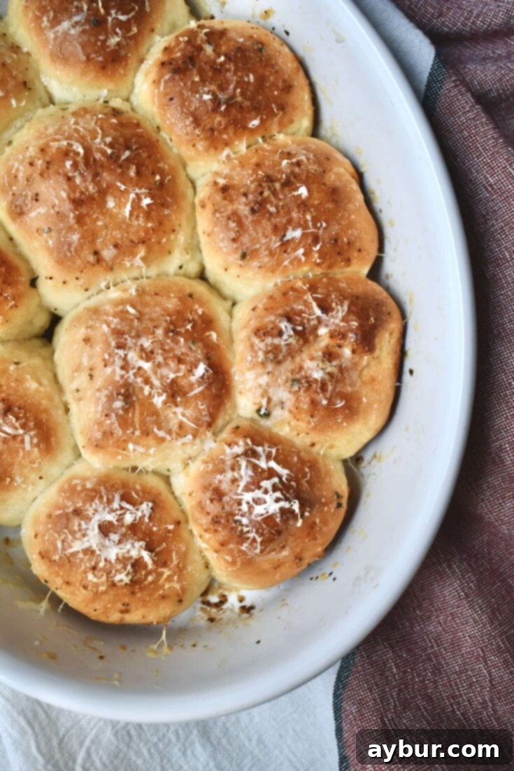 Garlic Parmesan Rolls