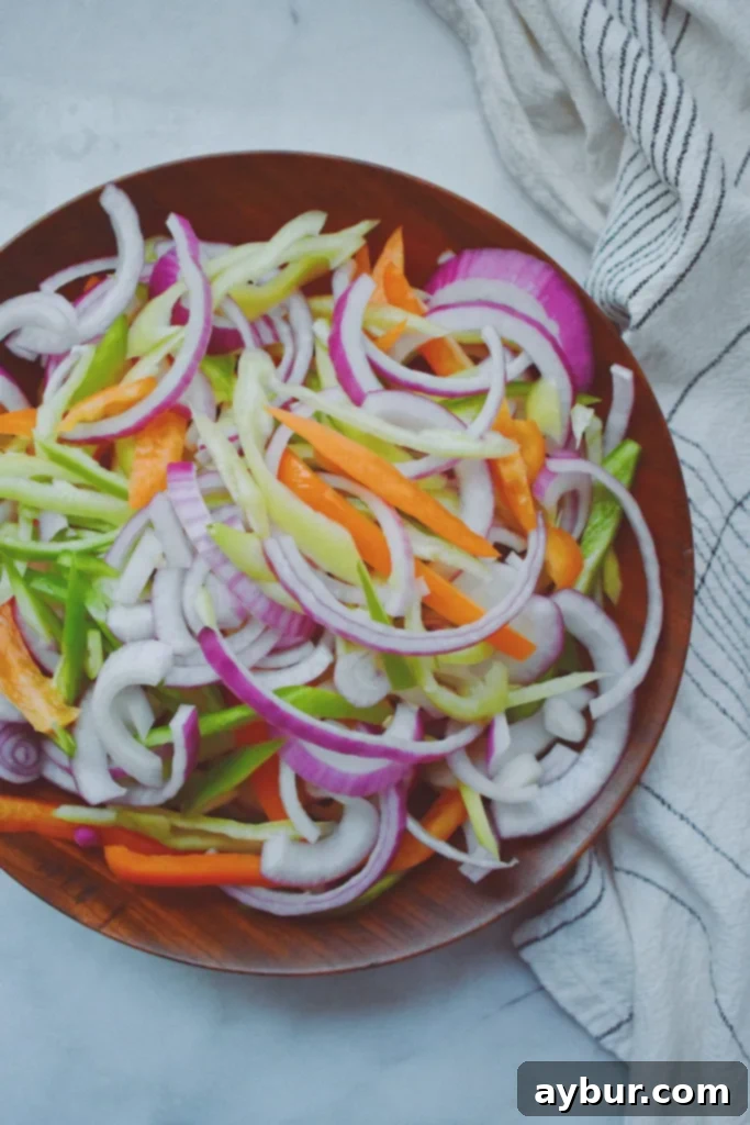 Sliced Fajita Vegetables