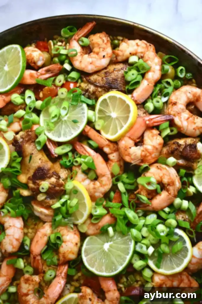 Chicken, Shrimp & Chorizo Paella
